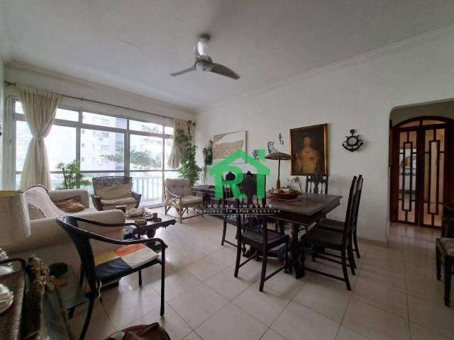 Apartamento Beira Mar, Vista ao Mar, 4 Dormitórios sendo 1 Suíte, Pitangueiras, Guarujá/SP