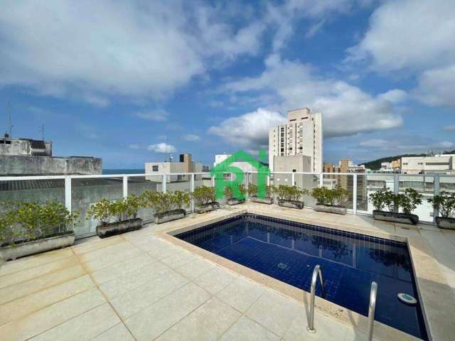 Cobertura com 3 dormitórios à venda, 412 m² por R$ 2.300.000,00 - Pitangueiras - Guarujá/SP