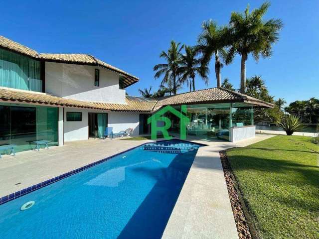 Casa com 5 dormitórios à venda, 1300 m² por R$ 7.500.000 - Marina Guarujá - Guarujá/SP