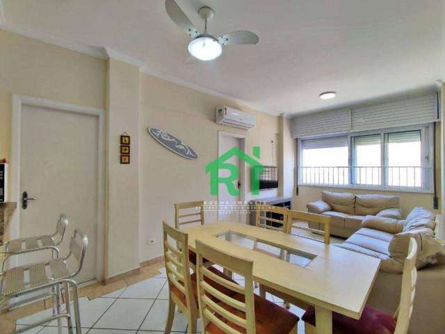 Apartamento Beira Mar, Vista para o Mar, 2 Dormitórios, 1 Vaga, Pitangueiras, Guarujá/SP