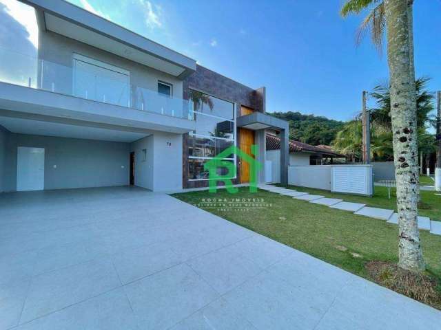 Casa com 5 dormitórios à venda, 366 m² por R$ 2.990.000,00 - Balneário Praia do Pernambuco - Guarujá/SP