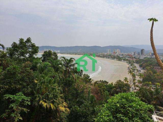 Terreno à Venda, Vista ao Mar, 498 m² por R$ 1.000.000, Península/Enseada, Guarujá/SP