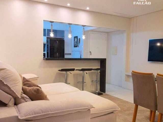 Apartamento à venda, 61 m² por R$ 350.000,00 - Itararé - São Vicente/SP
