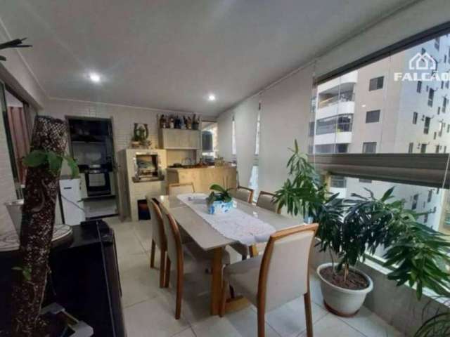 Apartamento com 3 dormitórios à venda, 129 m² por R$ 1.500.000,03 - Canto do Forte - Praia Grande/SP