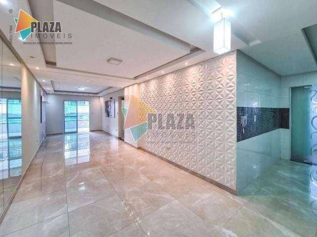 Apartamento 3 dormitórios com 2 suítes à venda, 120 m² por R$ 949.000 - Canto do Forte - Praia Grande/SP