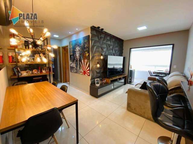 Apartamento2 dormitórios com 1 suíte à venda, 90 m² por R$ 750.000 - Boqueirão - Praia Grande/SP