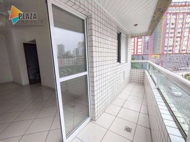 Apartamento com 2 dormitórios para alugar, 60 m² por R$ 2.650,00/mês - Boqueirão - Praia Grande/SP