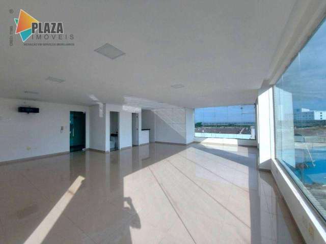 Sala para alugar, 76 m² por R$ 3.450,00/mês - Mirim - Praia Grande/SP