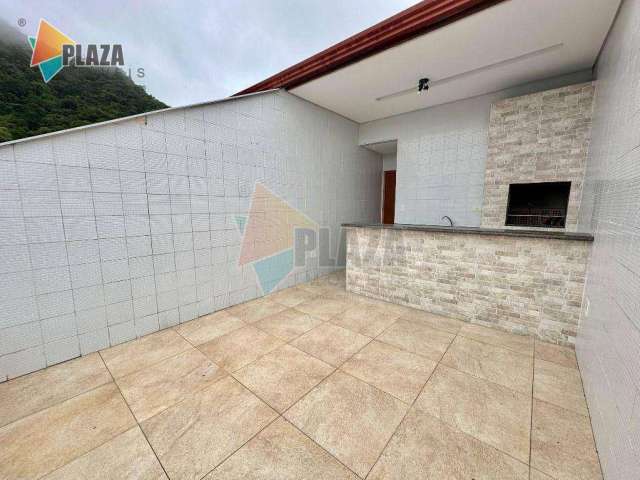 Casa com 3 dormitórios para alugar, 130 m² por R$ 4.000,00/mês - Canto do Forte - Praia Grande/SP