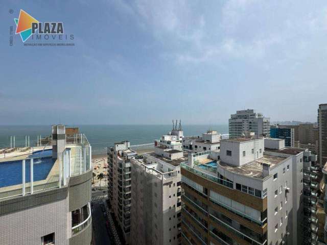 Apartamento com 3 dormitórios à venda, 145 m² por R$ 1.350.000,00 - Canto do Forte - Praia Grande/SP