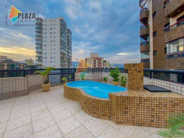 Cobertura à venda, 190 m² por R$ 798.000,00 - Tupi - Praia Grande/SP