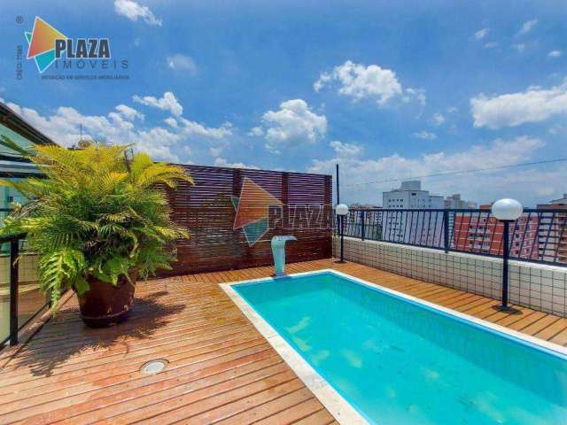 Cobertura à venda, 250 m² por R$ 3.000.000,00 - Tupi - Praia Grande/SP