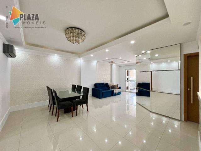 Apartamento com 4 dormitórios à venda, 156 m² por R$ 1.490.000,00 - Vila Guilhermina - Praia Grande/SP