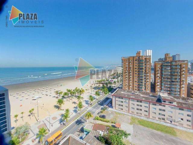 Apartamento com 2 dormitórios para alugar, 71 m² por R$ 3.500,00/mês - Boqueirão - Praia Grande/SP