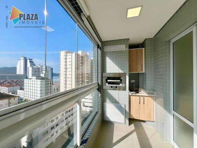 Apartamento com 1 dormitório à venda, 55 m² por R$ 430.000,00 - Boqueirão - Praia Grande/SP