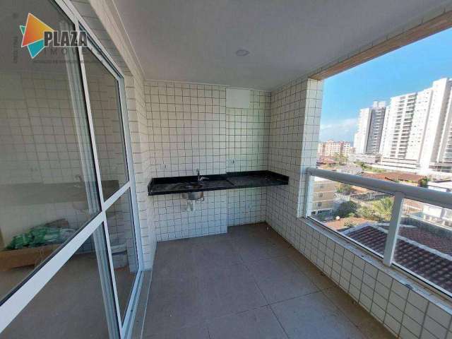 Apartamento à venda, 74 m² por R$ 494.000,00 - Caiçara - Praia Grande/SP