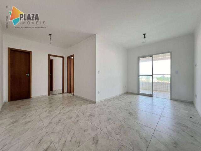 Apartamento para alugar, 76 m² por R$ 2.800,00/mês - Nova Mirim - Praia Grande/SP