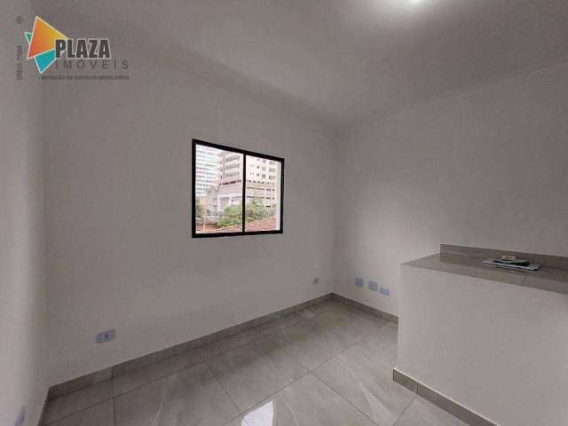 Casa com 1 dormitório para alugar, 52 m² por R$ 2.200,00/mês - Vila Guilhermina - Praia Grande/SP