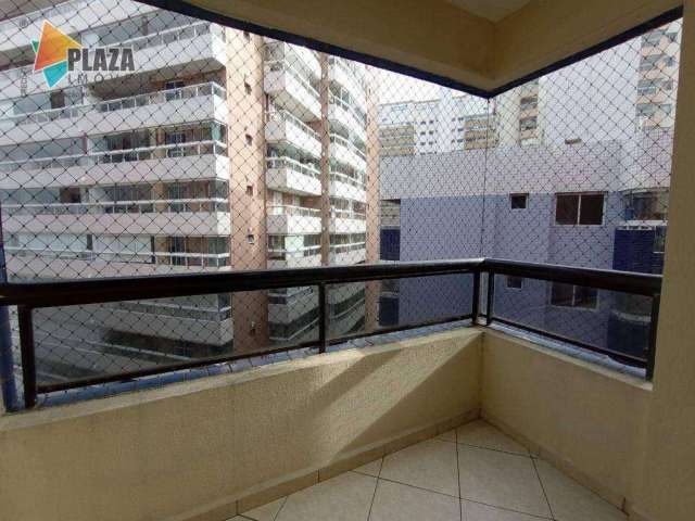 Apartamento para alugar, 87 m² por R$ 3.000,00/mês - Aviação - Praia Grande/SP