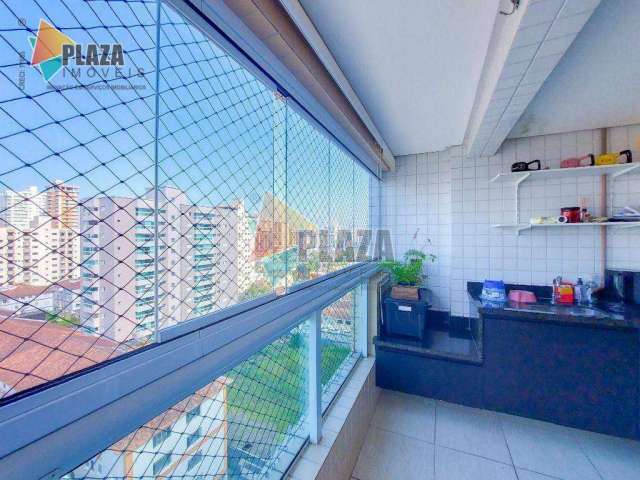 Apartamento com 2 dormitórios à venda, 70 m² por R$ 550.000,00 - Canto do Forte - Praia Grande/SP