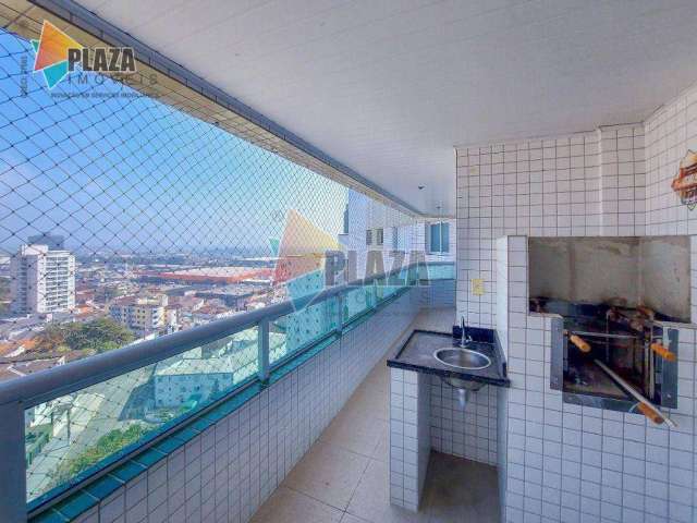 Apartamento com 2 dormitórios à venda, 88 m² por R$ 640.000,00 - Vila Guilhermina - Praia Grande/SP