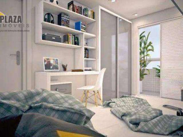 Apartamento com 2 dormitórios à venda, 63 m² por R$ 418.450,79 - Maracanã - Praia Grande/SP