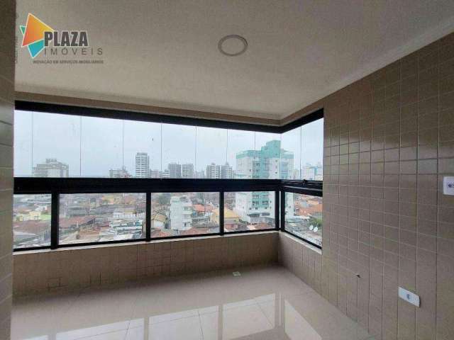 Apartamento para alugar, 78 m² por R$ 3.500,00/mês - Mirim - Praia Grande/SP