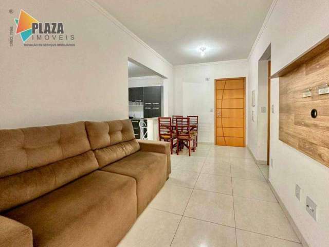 Apartamento com 1 dormitório à venda, 53 m² por R$ 360.000,00 - Vila Guilhermina - Praia Grande/SP