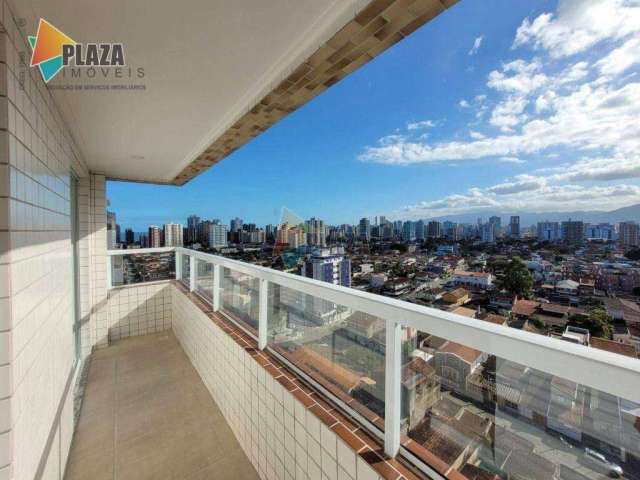 Apartamento com 2 dormitórios para alugar, 66 m² por R$ 2.800,00/mês - Canto do Forte - Praia Grande/SP