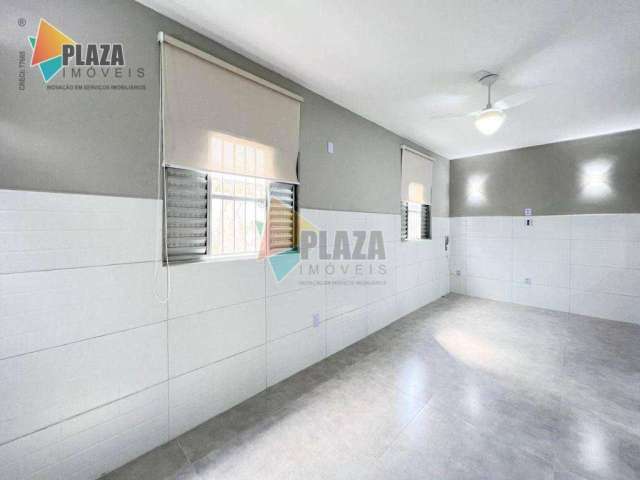 Kitnet com 1 dormitório para alugar, 35 m² por R$ 1.400,00/mês - Boqueirão - Praia Grande/SP