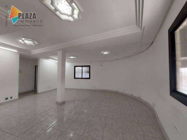 Sala para alugar, 49 m² por R$ 2.200,00/mês - Boqueirão - Praia Grande/SP