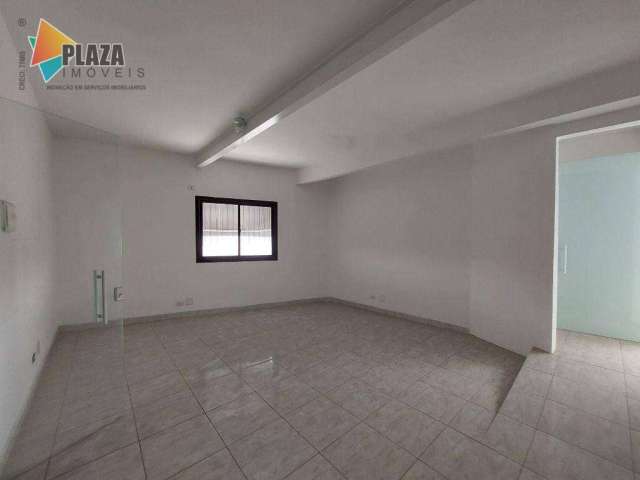 Sala para alugar, 27 m² por R$ 1.800,00/mês - Boqueirão - Praia Grande/SP