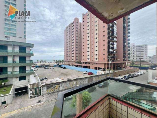 Apartamento com 2 dormitórios à venda, 69 m² por R$ 320.000,00 - Vila Guilhermina - Praia Grande/SP