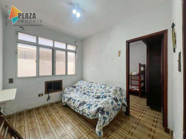 Apartamento com 1 dormitório à venda, 41 m² por R$ 200.000,00 - Canto do Forte - Praia Grande/SP