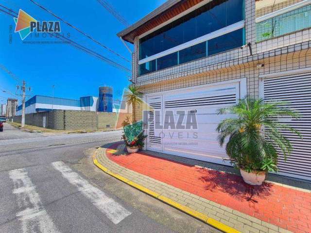 Casa 2 dormitórios com 2 suítes  à venda, 90 m² por R$ 550.000 - Guilhermina - Praia Grande/SP