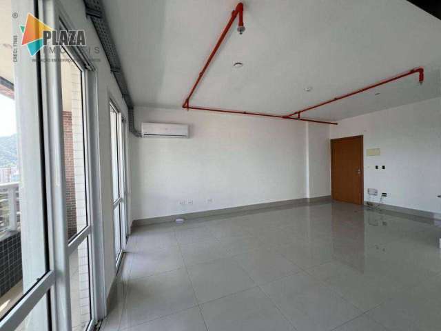 Sala para alugar, 79 m² por R$ 6.000,00/mês - Boqueirão - Praia Grande/SP