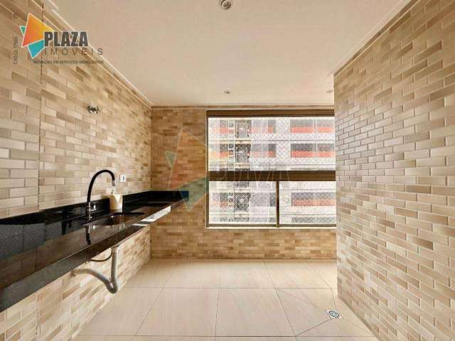 Apartamento com 2 dormitórios para alugar, 73 m² por R$ 3.500,00/mês - Boqueirão - Praia Grande/SP