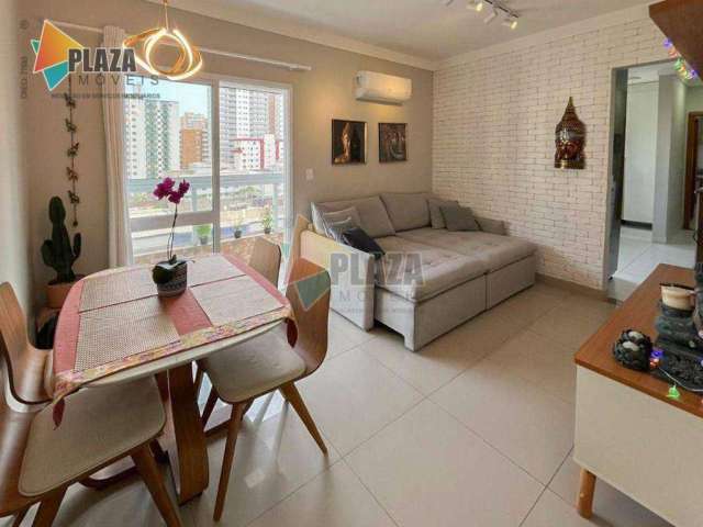 Apartamento com 1 dormitório à venda, 65 m² por R$ 430.000,00 - Canto do Forte - Praia Grande/SP