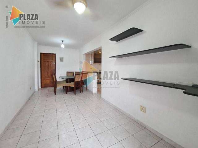 Apartamento com 1 dormitório para alugar, 44 m² por R$ 1.700,02/mês - Aviação - Praia Grande/SP