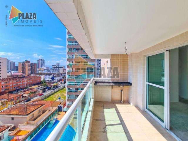 Apartamento 2 dormitórios com 1 suíte  à venda, 70 m² por R$ 527.000 - Boqueirão - Praia Grande/SP