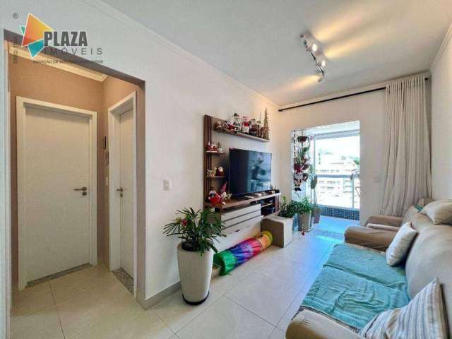 Apartamento com 2 dormitórios à venda, 68 m² por R$ 550.000,00 - Canto do Forte - Praia Grande/SP