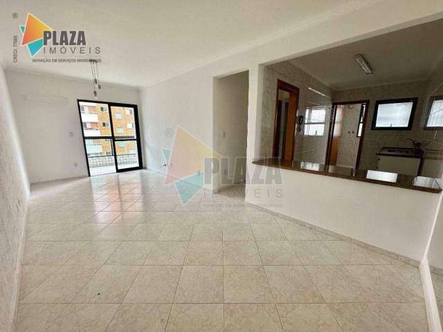 Apartamento com 2 dormitórios para alugar, 92 m² por R$ 3.800,00/mês - Canto do Forte - Praia Grande/SP