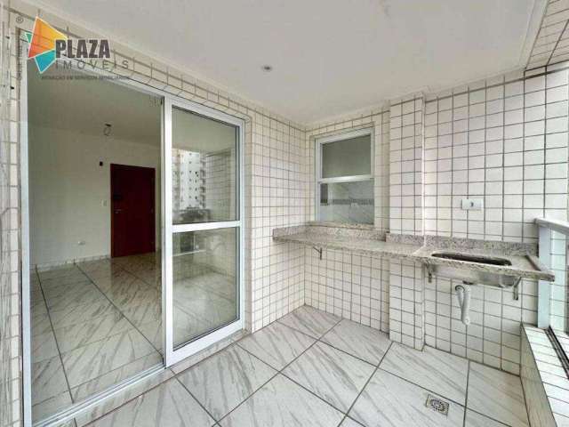 Apartamento com 2 dormitórios à venda, 62 m² por R$ 380.000,00 - Vila Guilhermina - Praia Grande/SP