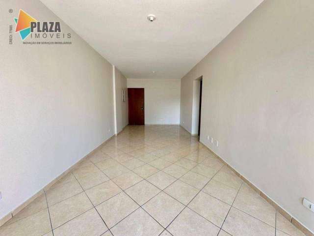 Apartamento com 2 dormitórios para alugar, 80 m² por R$ 3.700,00/mês - Canto do Forte - Praia Grande/SP