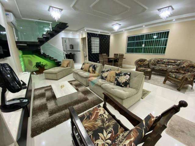 Casa com 5 dormitórios à venda, 270 m² por R$ 2.100.000,00 - Solemar - Praia Grande/SP