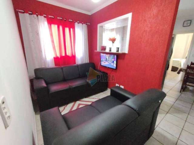 Apartamento com 1 dormitório à venda, 51 m² por R$ 207.000,00 - Tupi - Praia Grande/SP