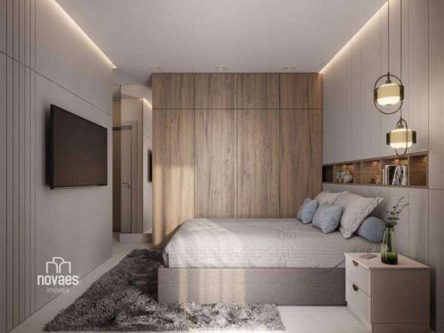 Apartamento com suíte+ 1 dormitório à venda, 76 m² por R$ 417.090 - Costa e Silva - Joinville/SC [LANÇAMENTO]