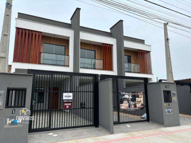 Sobrado com 3 dormitórios à venda, 110 m² por R$ 630.000,00 - Costa e Silva - Joinville/SC