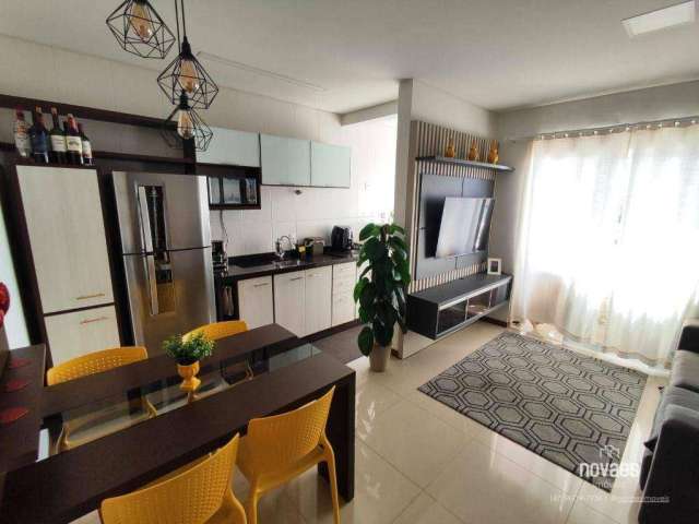 Apartamento com 2 dormitórios à venda, 53 m² por R$ 383.000,00 - Floresta - Joinville/SC