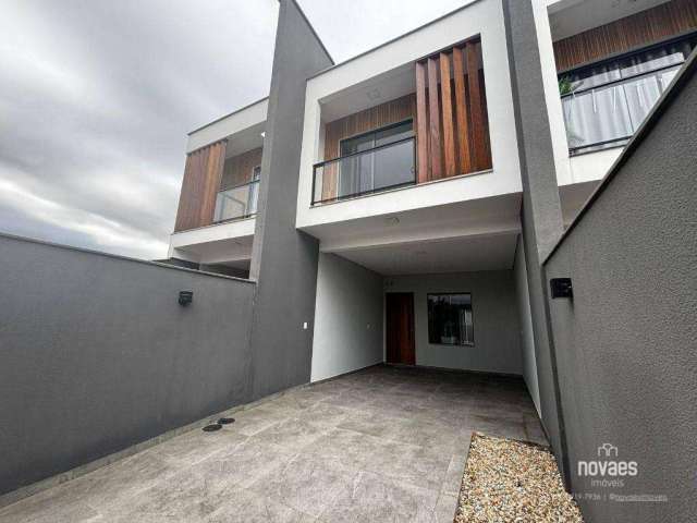 Casa com 3 dormitórios para alugar, 108 m² por R$ 3.590,01/mês - Costa e Silva - Joinville/SC